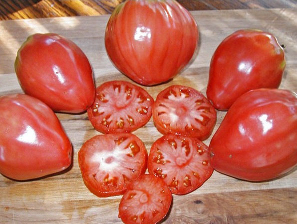 Fleisch-Tomatensamen ''Bullenherz" 