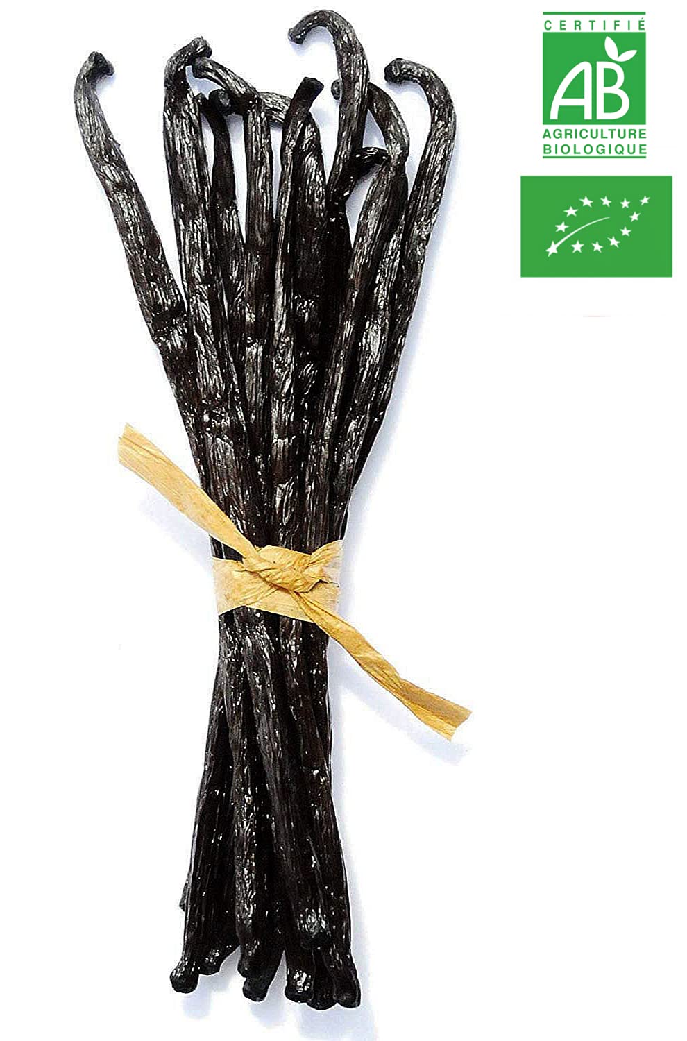 5 BIO Vanilleschoten 16-18 cm aus Madagaskar *