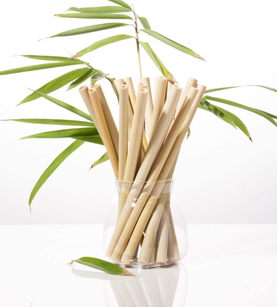  Bamboo Straws, reusable